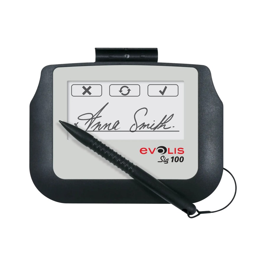 Evolis — Sig100 Tablette de signature — ST-BE105-2-UEVL