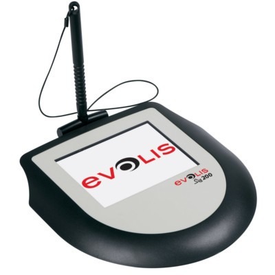 Evolis — Sig200 Tablette de signature — ST-CE1075-2-UEVL