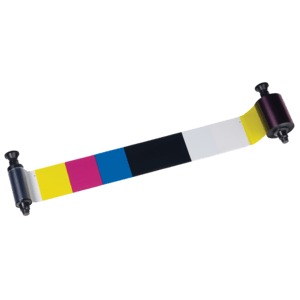 Evolis — Ruban couleur YMCKO-K, 500 impressions — réf. R3514