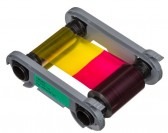 Evolis — Ruban couleur YMCKO, 200 impressions — réf. R5F202E100
