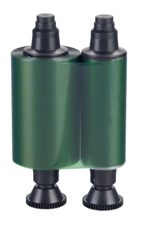 Evolis — Ruban monochrome vert, 1000 impressions