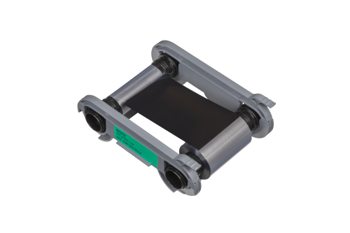 Evolis — SO-KO (ARGENT, vernis protecteur, NOIR, vernis protecteur) Ruban — 250 impressions par rouleau — réf. R4F227NAAA