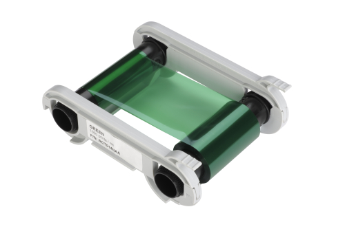 Evolis — Ruban monochrome vert, 1000 impressions