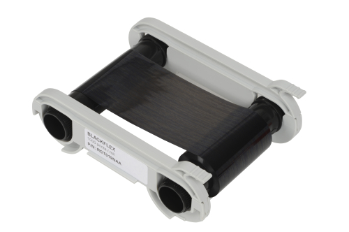 Evolis — Ruban monochrome noir Blackflex, 1000 impressions