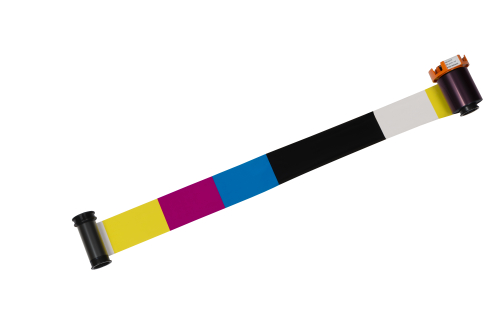 Evolis — Ruban couleur YMCK-KI — réf. RT6F105NAAA